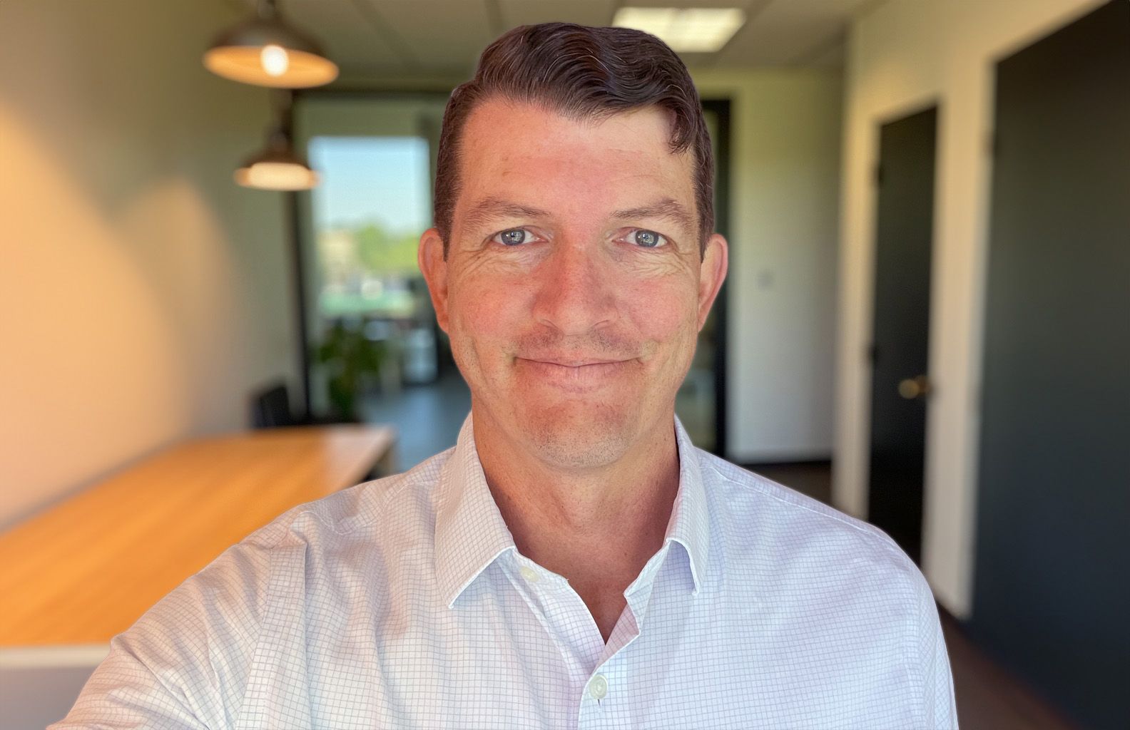 doctor jeremy wilkinson in his office